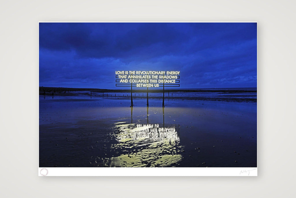 LOVE IS THE REVOLUTIONARY ENERGY — A3 (42×30cm, 17×12") Print only