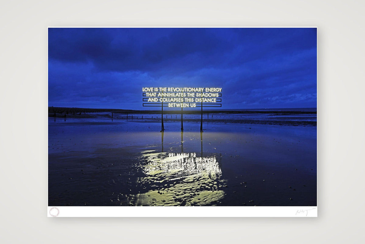 LOVE IS THE REVOLUTIONARY ENERGY — A3 (42×30cm, 17×12") Print only